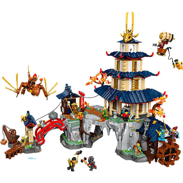 LEGO Ninjago Turnier-Tempelstadt (71814, seltenes Set)