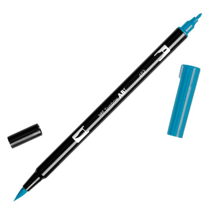 TOMBOW Dual Crayon feutre (Bleu, 1 pièce)