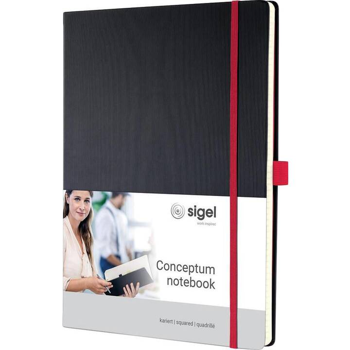 SIGEL Carnets Conceptum (A4, Carreaux)