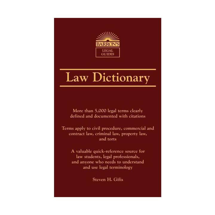 Law Dictionary