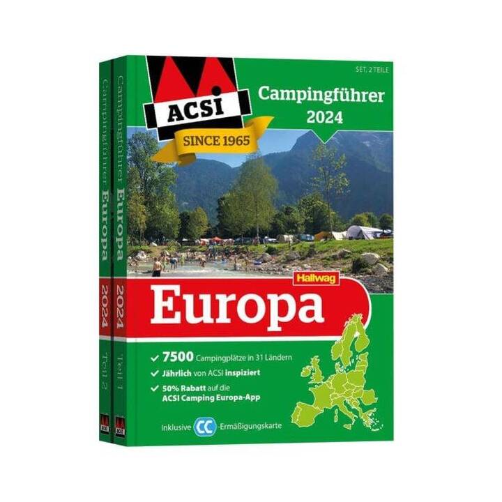 Europa 2024, Campingführer ACSI