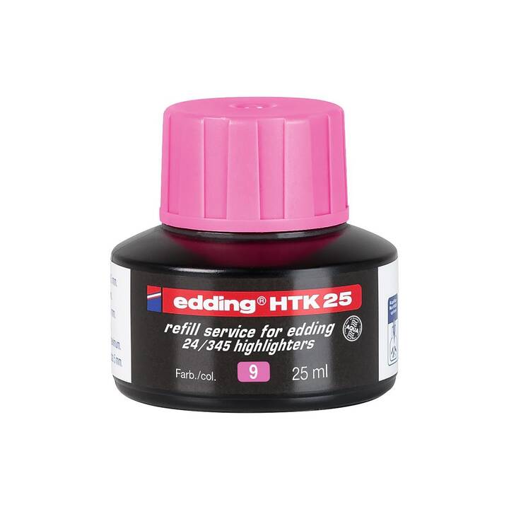 EDDING Encre HTK25 (Pink, 25 ml)