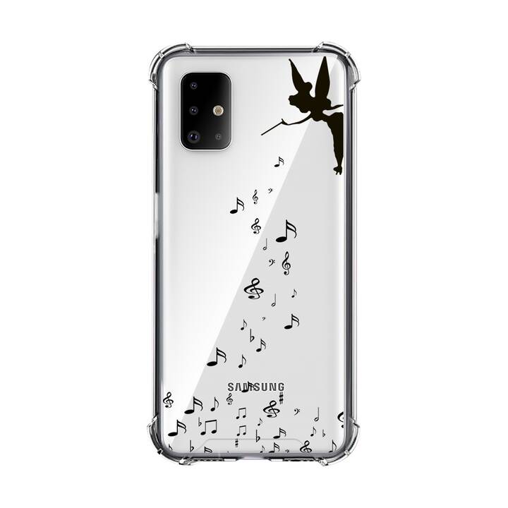 EG Backcover (Galaxy A71, Transparent)