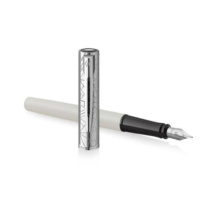 WATERMAN  Allure DeLuxe  Stylos-plumes (Argent, Blanc)