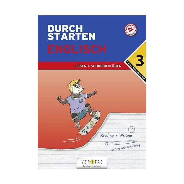 Durchstarten Englisch 3. Klasse Mittelschule/AHS Lesen und Schreiben üben