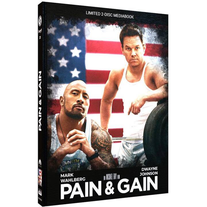 Pain & Gain (4k, Mediabook, DE, IT, EN, FR, ES)
