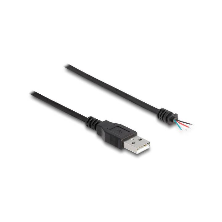 DELOCK USB-Kabel (USB A, USB Typ-A, 1 m)