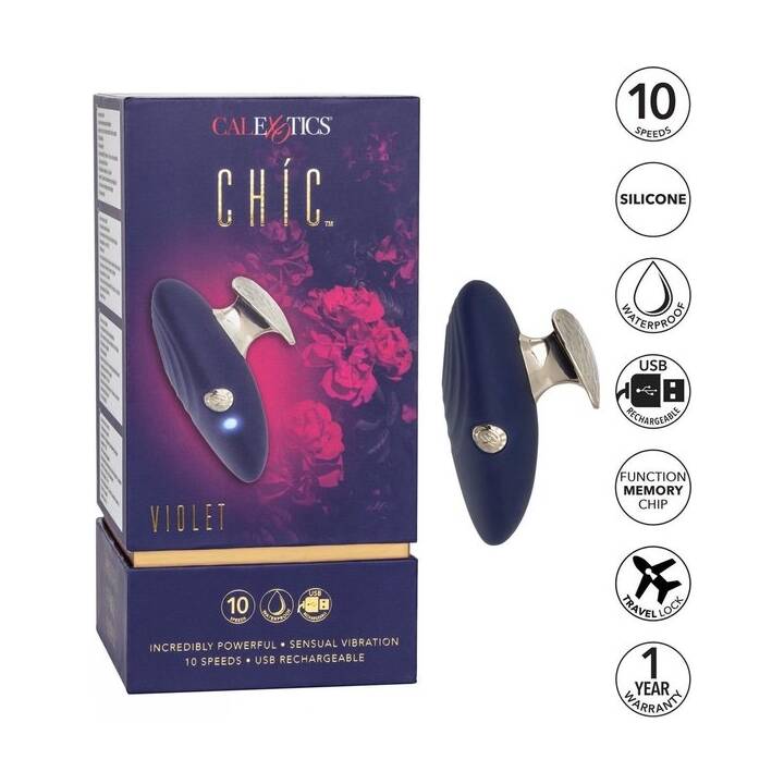 CALEXOTICS Vibratore del clitoride Chic Violet