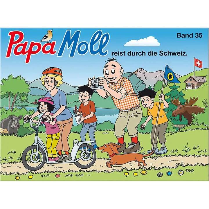 Papa Moll reist durch die Schweiz. Band 35