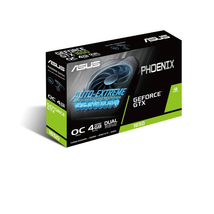 ASUS Phoenix PH-GTX1650-O4GD6-P Nvidia GeForce GTX 1650 (4 Go)