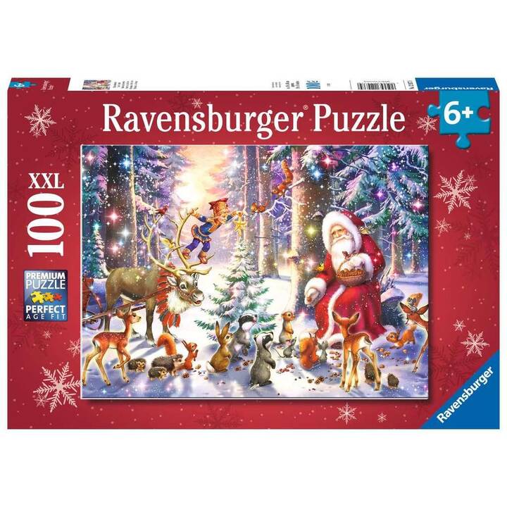 RAVENSBURGER Natale Puzzle (100 pezzo)