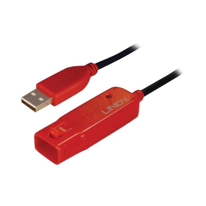 LINDY Câble USB (USB 2.0 Type-A, USB 2.0 Type-A, 12 m)