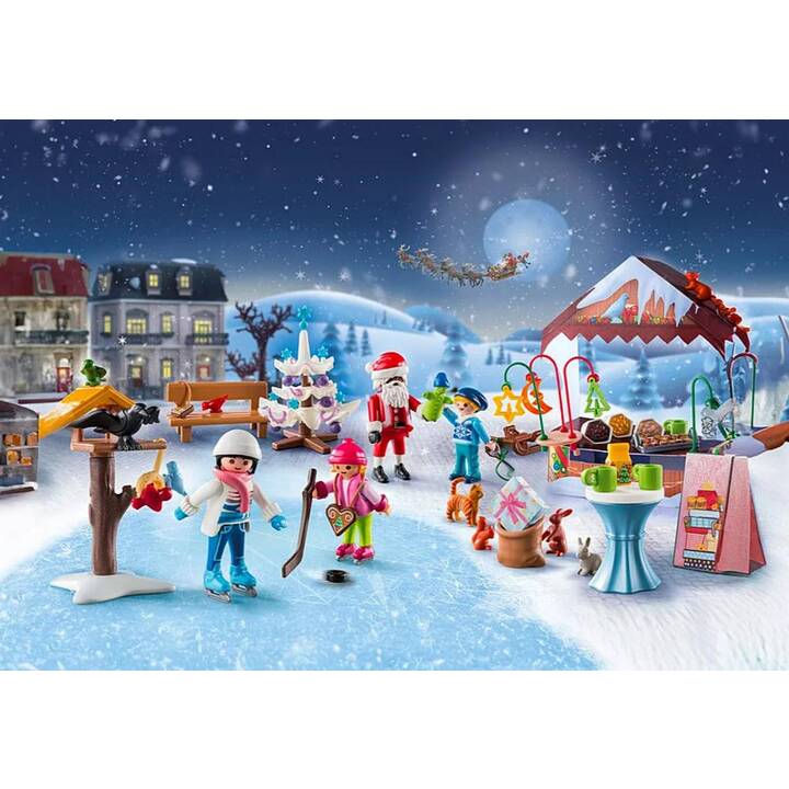 PLAYMOBIL Adventskalender Ausflug auf den Weihnachtsmarkt (71472)