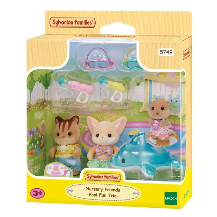 SYLVANIAN FAMILIES Fuchs Otter Eichhörnchen