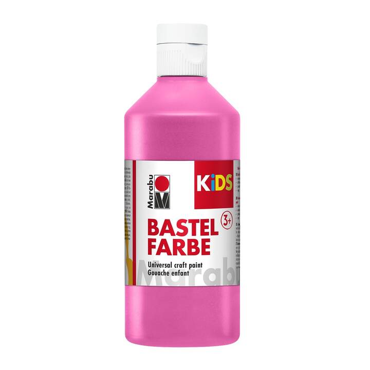 MARABU Plakatfarbe KiDS (500 ml, Magenta, Pink, Rosa)