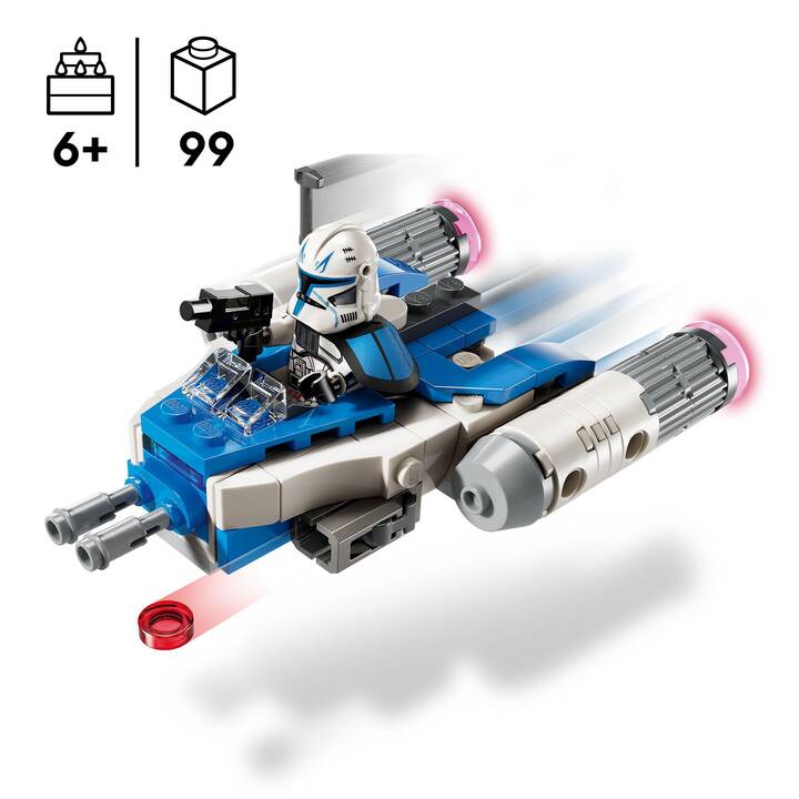 LEGO  Star Wars Le Microfighter Y-Wing du Capitaine Rex (75391)