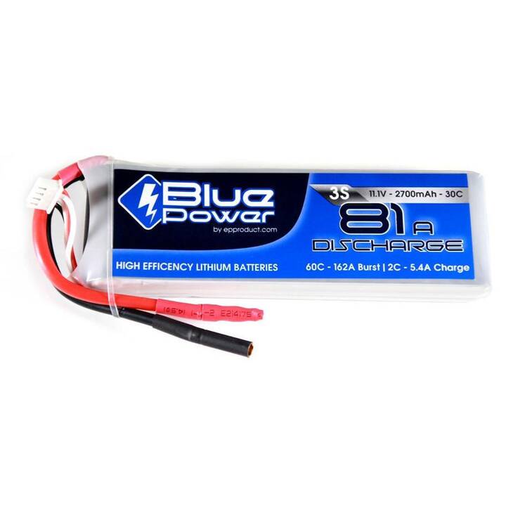 EP PRODUCT Accumulatore RC BluePower (2700 mAh, 11.1 V)