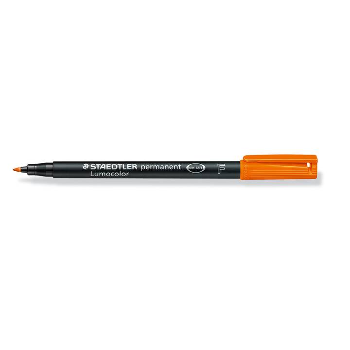 STAEDTLER Folienschreiber Lumocolor 318 F (Orange, 1 Stück)