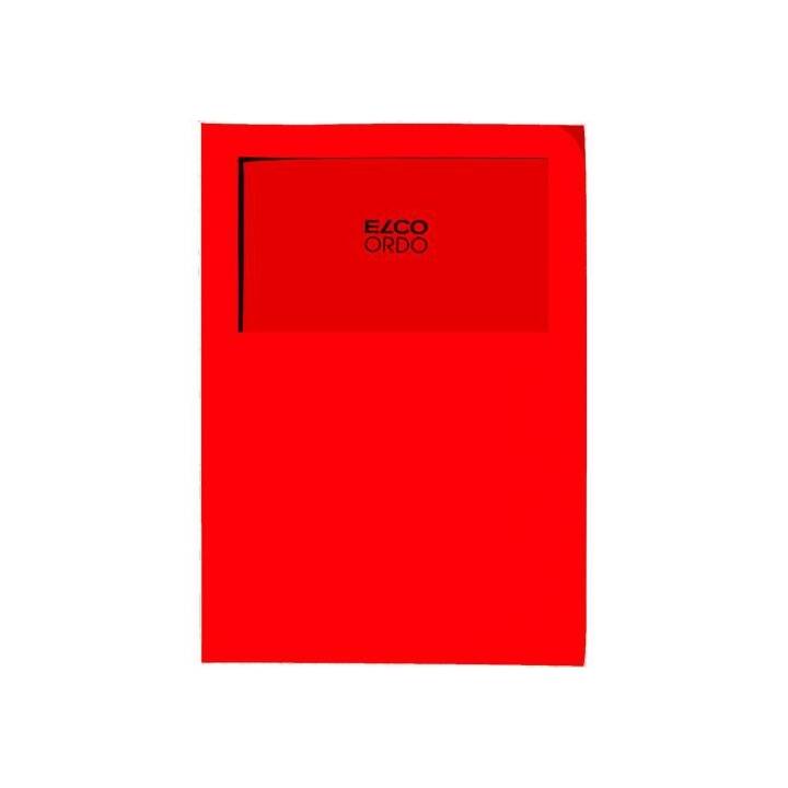ELCO Dossiers chemises Ordo Classico (Rouge, A4, 100 pièce)