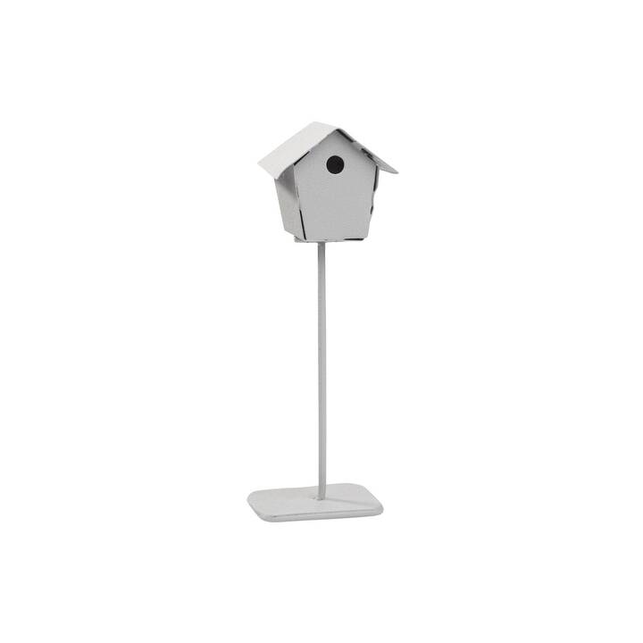 HOBBYFUN Birdhouse Deko Miniatur-Figur (Braun, Grau, Aschbraun)