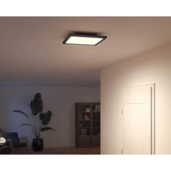 PHILIPS HUE Plafonnier White Ambience Aurelle (Noir) - Interdiscount