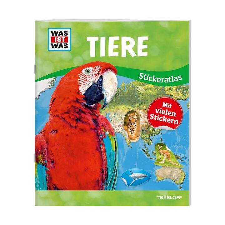 Sticker-Atlas Tiere