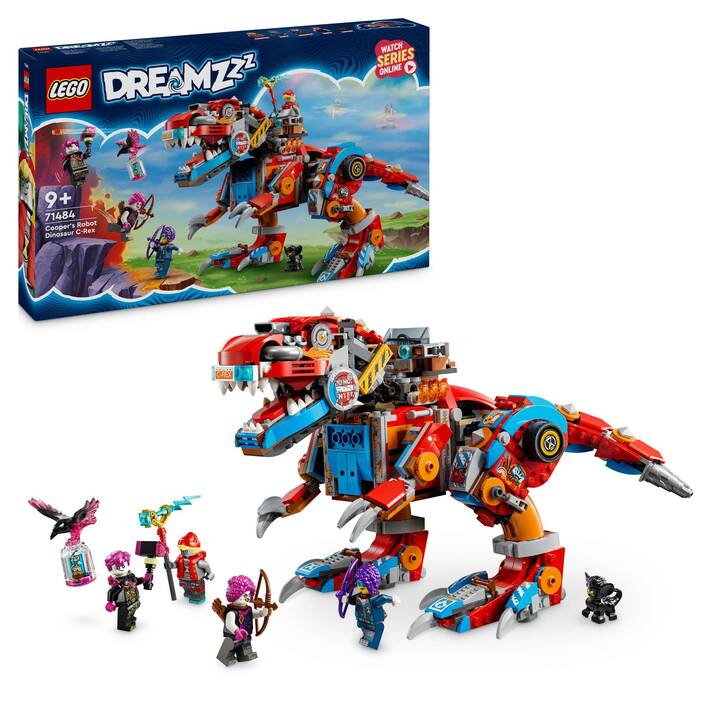 LEGO DREAMZzz Le robot dinosaure C-Rex de Cooper (71484)