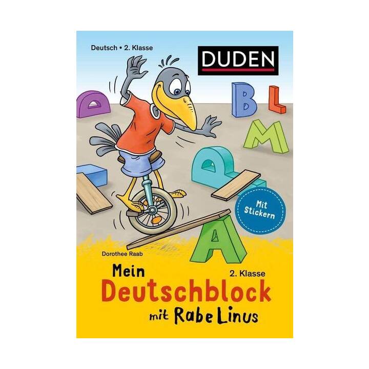 Mein Deutschblock mit Rabe Linus - 2. Klasse