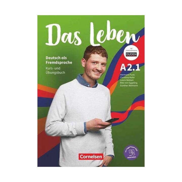 Das Leben, Deutsch als Fremdsprache, Allgemeine Ausgabe, A2: Teilband 1, Kurs- und Übungsbuch, Inkl. E-Book und PagePlayer-App
