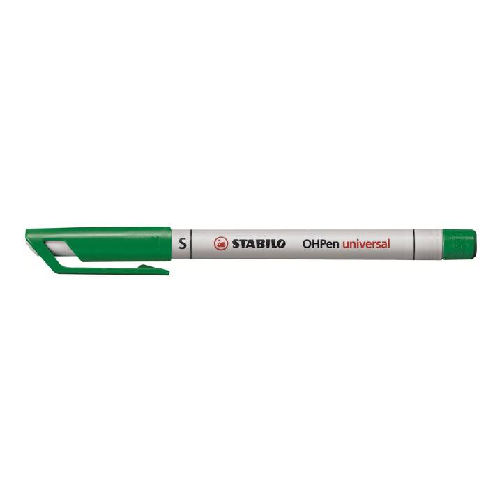 STABILO Evidenziatore OHP 851 S (Verde, 1 pezzo)