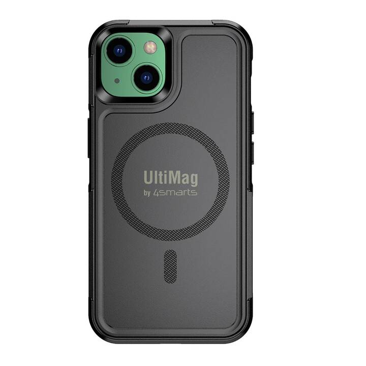 4SMARTS Backcover Defend Ultimag (iPhone 14 Plus iPhone 13 Pro, Transparente, Black)