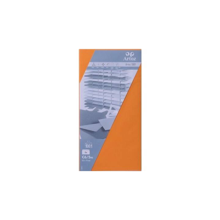 ARTOZ Enveloppes (DL, 5 pièce)