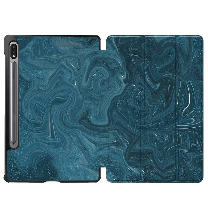 EG coque pour Samsung Galaxy Tab S8 11" (2022) - vert - liquide