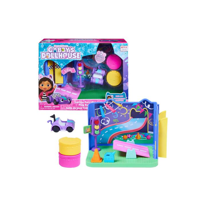 SPINMASTER Gabby's Dollhouse Deluxe Room Set de figurines de jeu