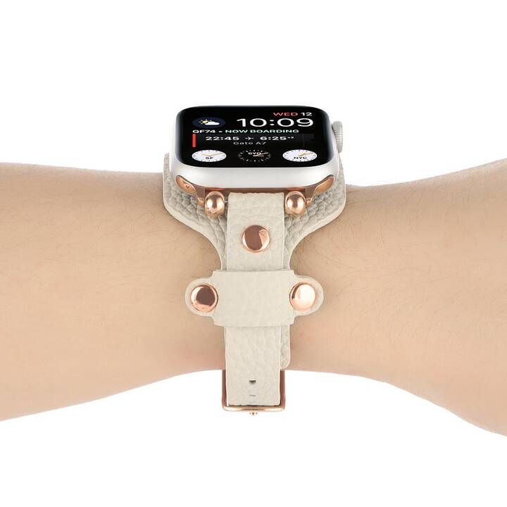 EG Armband (Apple Watch 45 mm / 42 mm / 49 mm / 44 mm, Beige)