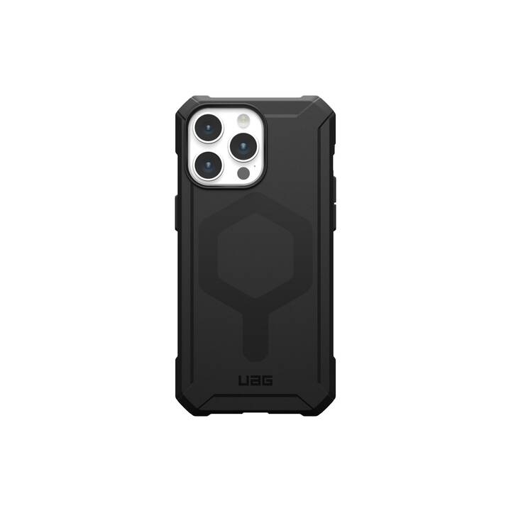 URBAN ARMOR GEAR Backcover Essential Armor (iPhone 15 Pro Max, Nero)