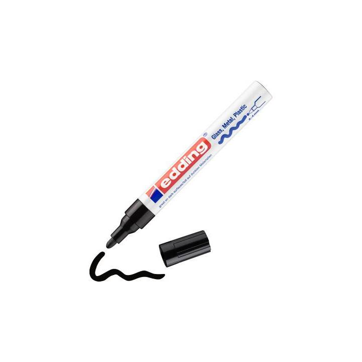 EDDING Whiteboard Marker 750 (Schwarz, 1 Stück)