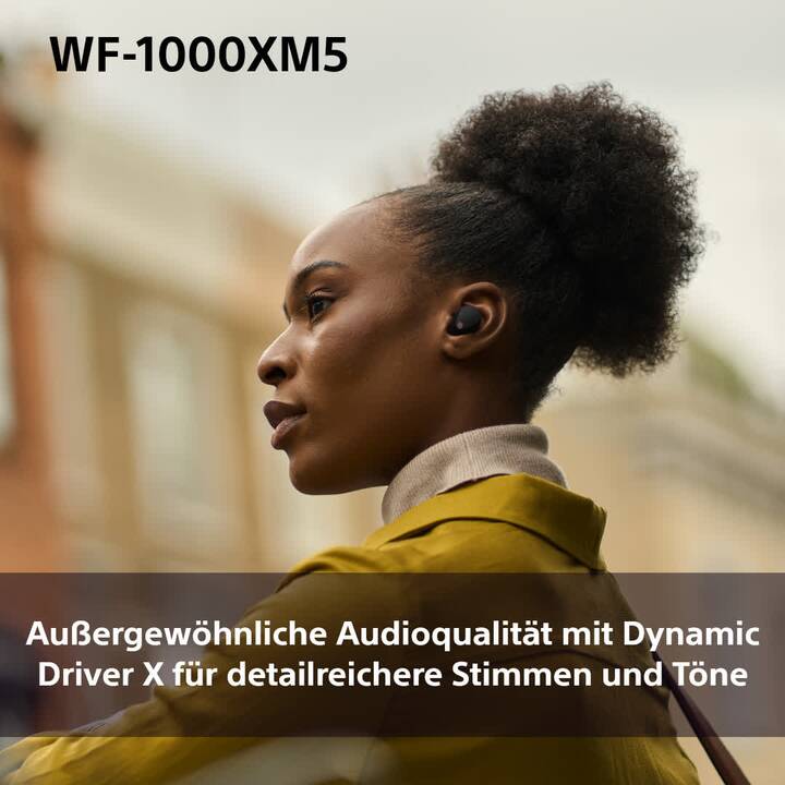 SONY WF-1000XM5 (ANC, Bluetooth 5.3, Schwarz)