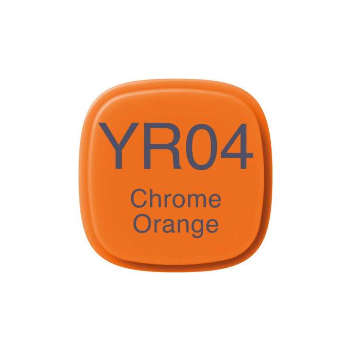 COPIC Grafikmarker Classic YR04 Chrome Orange (Orange, 1 Stück)