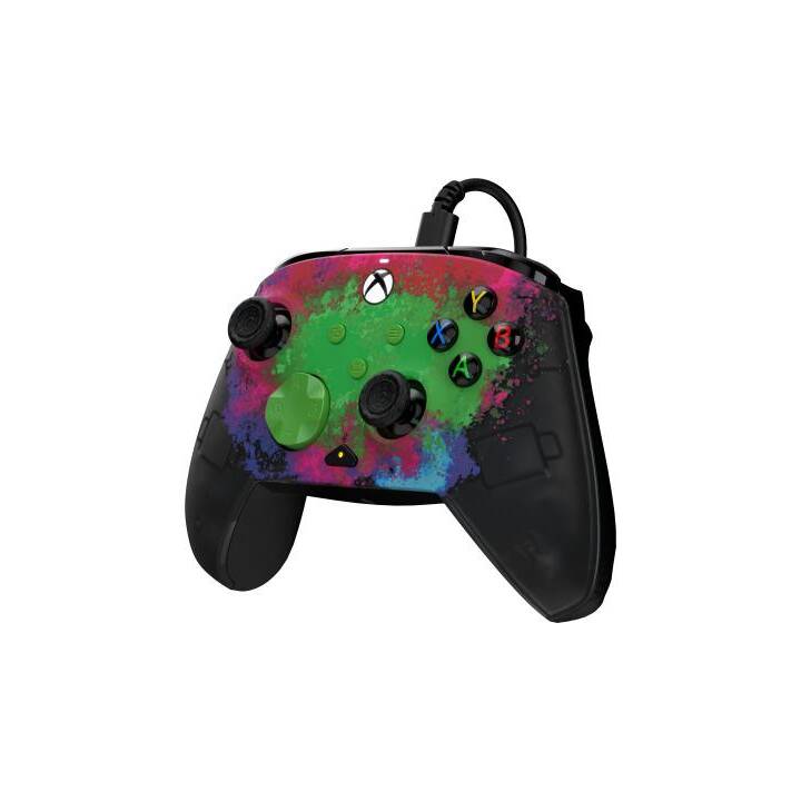 PDP Wired Rematch Manette (Noir, Multicolore)