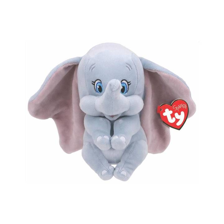 TY Dumbo (15 cm, Gris)