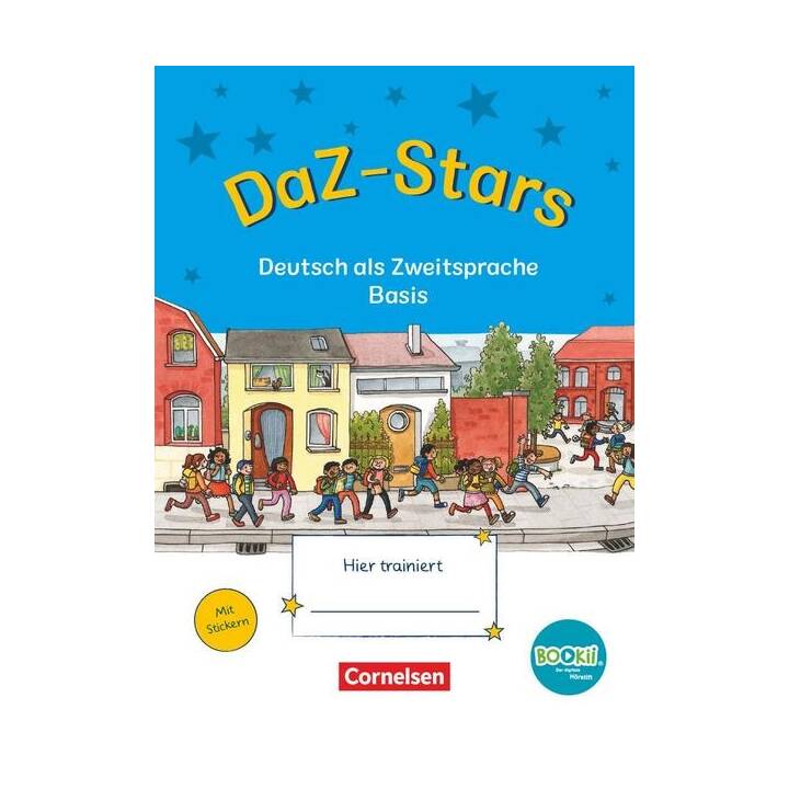 DaZ-Stars, BOOKii-Ausgabe, Deutsch als Zweitsprache - Basis, Übungsheft, Mit Lösungen