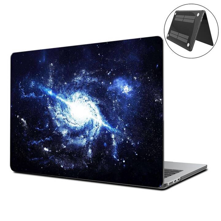 EG Coque rigide (MacBook Air 13" M2 2022, Univers, Bleu)