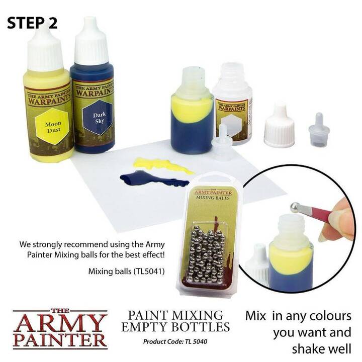 THE ARMY PAINTER Bottiglia vuota Paint Mixing (6 Parti)