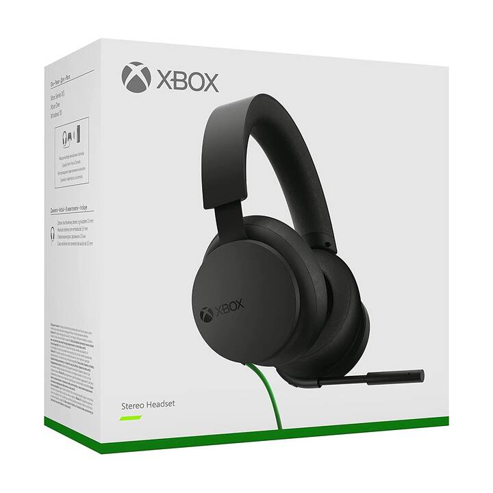 MICROSOFT Gaming Headset Xbox Stereo (Over-Ear, Kabel)