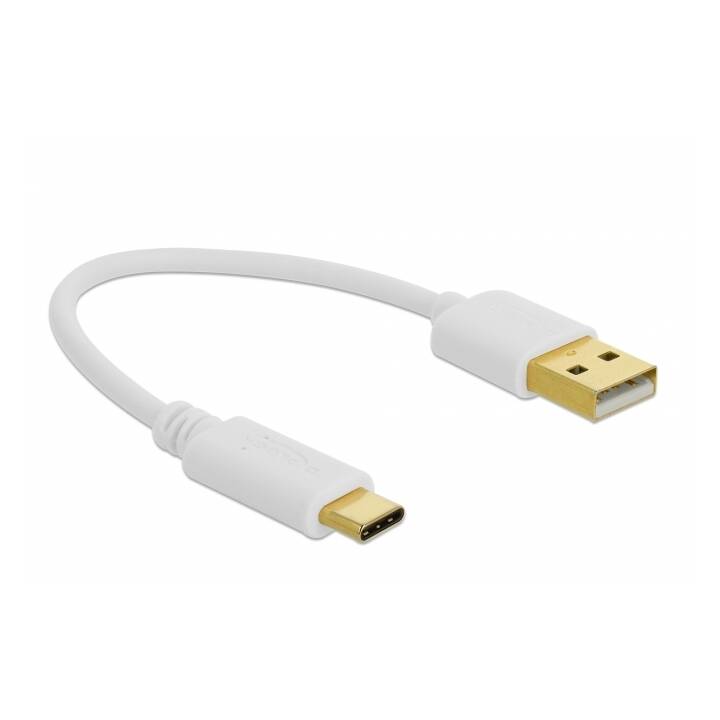 DELOCK USB-Kabel (USB Typ-A, USB-C, 0.15 m)