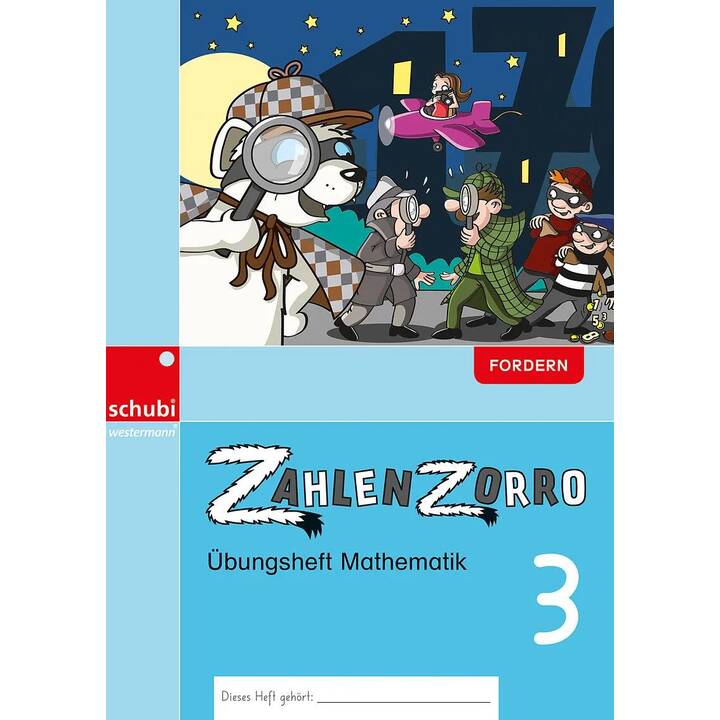 Zahlenzorro Übungsheft Mathematik