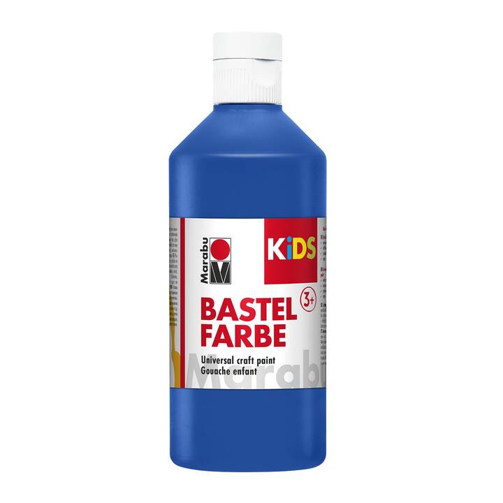 MARABU Plakatfarbe KiDS (500 ml, Dunkelblau, Blau)