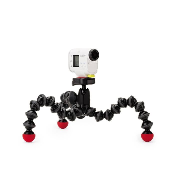 JOBY GorillaPod Action Dreibeinstativ (Thermoplastisches Elastomer (TPE), Kunststoff, ABS (Acrylnitril-Butadien-Styrol), Edelstahl)