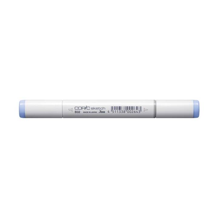 COPIC Marqueur de graphique Sketch B32 Pale Blue (Bleu, 1 pièce)